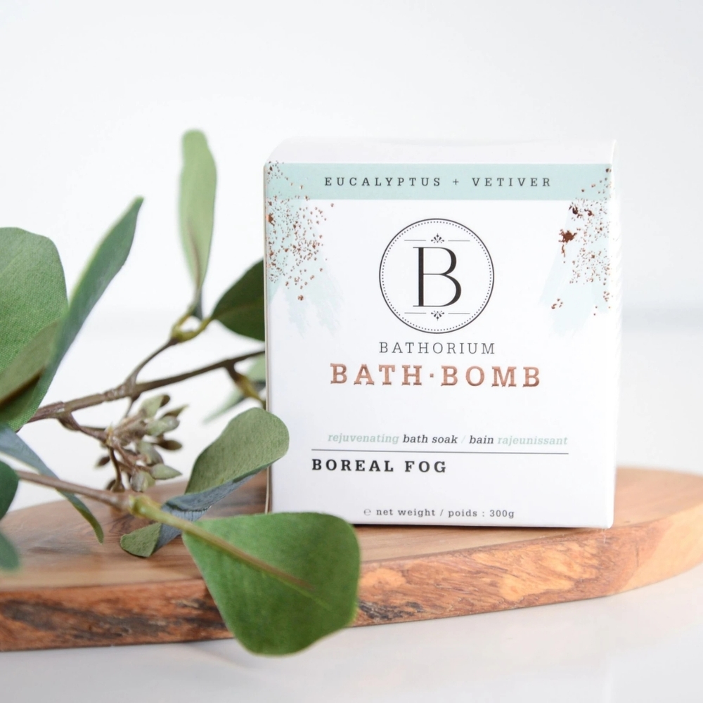 Bathorium Boreal Fog Bath Bomb